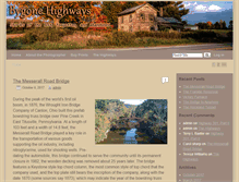 Tablet Screenshot of bygonehighways.com